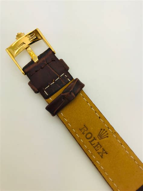 used rolex leather strap|genuine rolex leather straps.